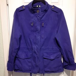 JCP royal blue light jacket